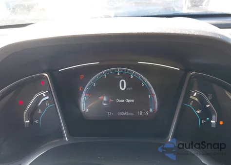 2019 Honda Civic Ex from USA, damaged, VIN 19XFC1F31KE203580